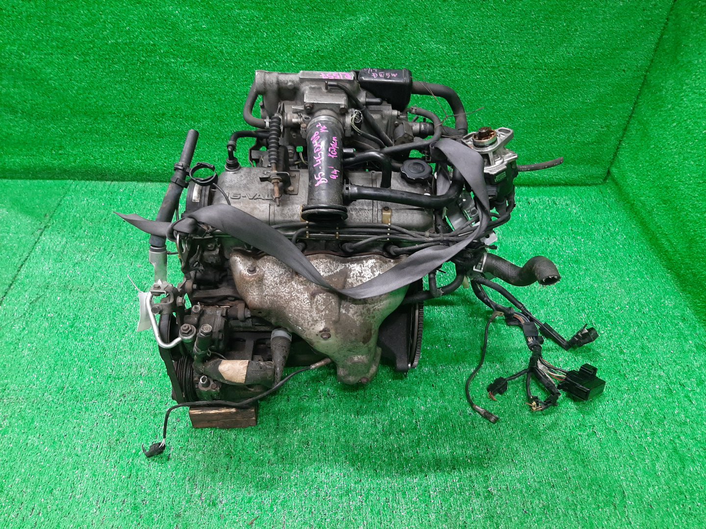 Двигатель MAZDA FESTIVA, DEMIO D25PF, DW5WF, DW5W B5, B5E, B5ME 1MOD 4 ракурс