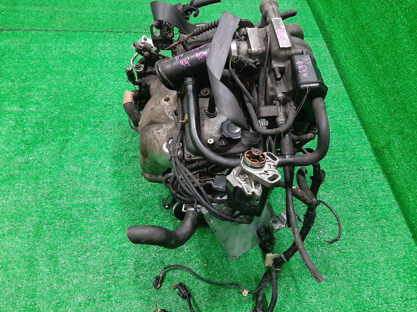 Двигатель MAZDA FESTIVA, DEMIO D25PF, DW5WF, DW5W B5, B5E, B5ME 1MOD 5 ракурс