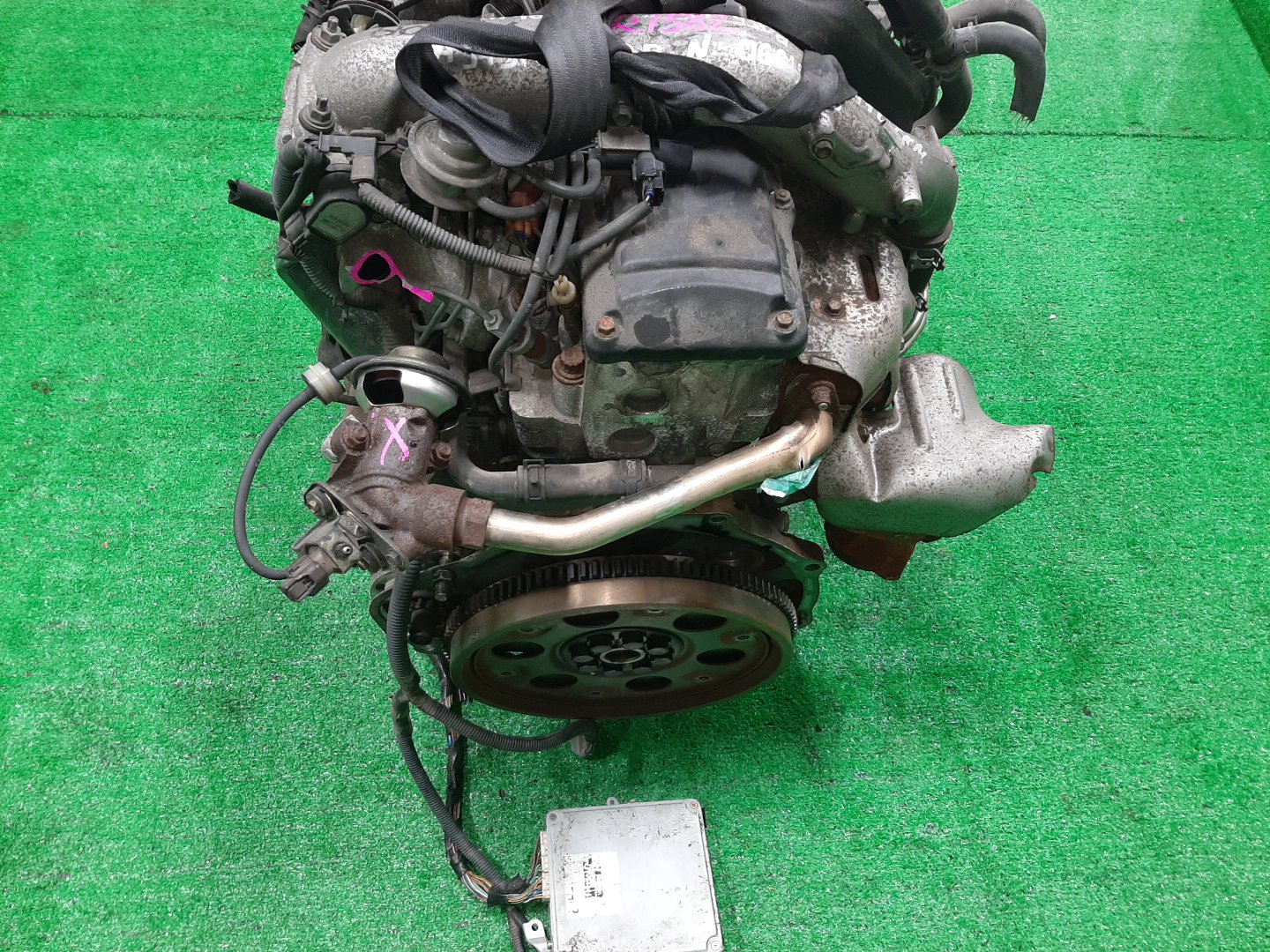 Двигатель TOYOTA GRANVIA, GRAND HIACE, HIACE REGIUS, TOURING HIACE KCH16W, KCH46G, KCH46W 1KZ-TE 1MOD 5 ракурс Двигатель TOYOTA GRANVIA, GRAND HIACE, HIACE REGIUS, TOURING HIACE KCH16W, KCH46G, KCH46W 1KZ-TE 1MOD 5 ракурс