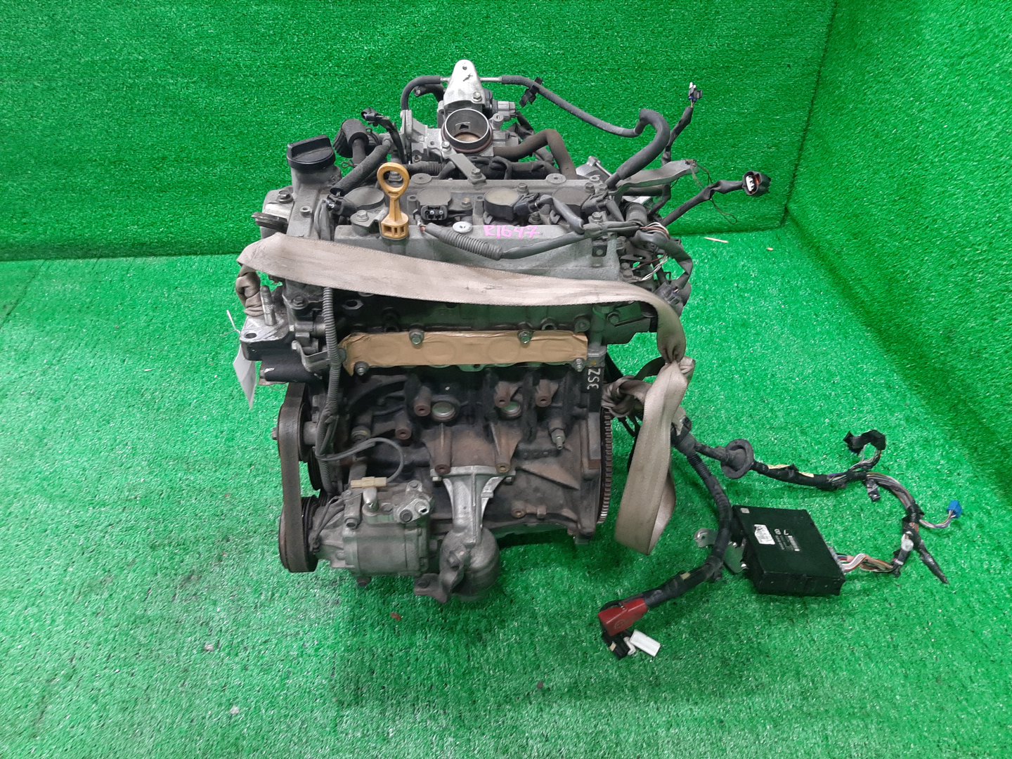 Двигатель TOYOTA BB, COO QNC21, M402S 3SZ-VE 2283280 4 ракурс