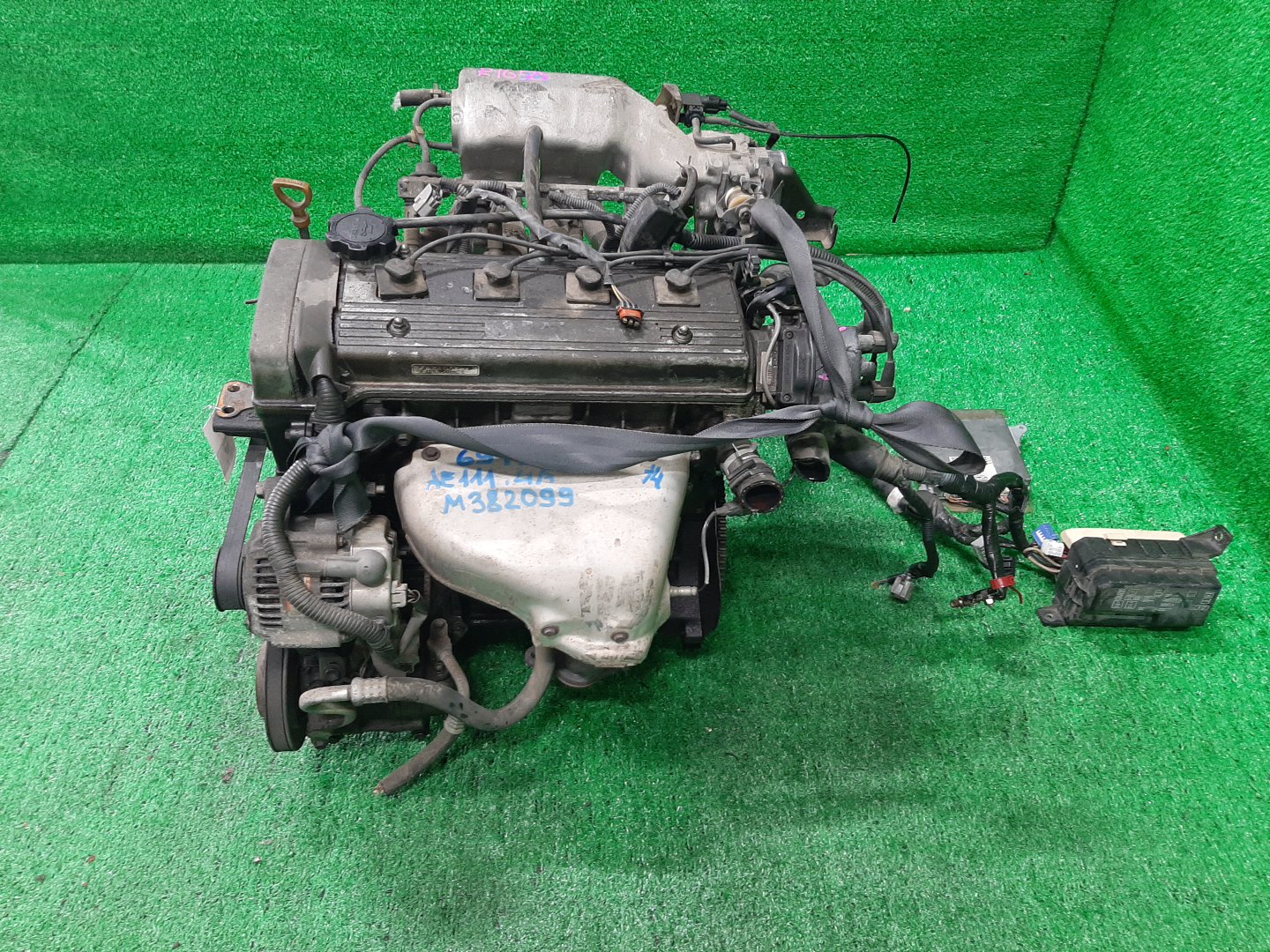 Двигатель TOYOTA SPRINTER CARIB, CERES, COROLLA, COROLLA LEVIN, SPRINTER MARINO, COROLLA SPACIO, SPRINTER, SPRINTER TRUENO AE111G, AE101, AE111, AE111N 4A-FE TPAM 4 ракурс