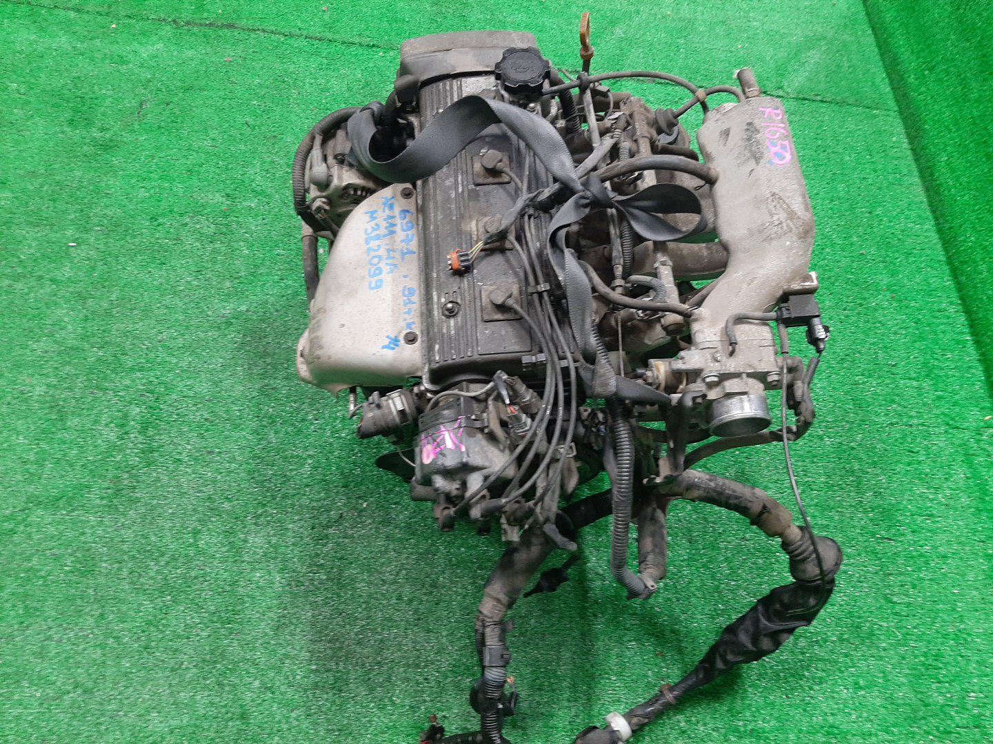 Двигатель TOYOTA SPRINTER CARIB, CERES, COROLLA, COROLLA LEVIN, SPRINTER MARINO, COROLLA SPACIO, SPRINTER, SPRINTER TRUENO AE111G, AE101, AE111, AE111N 4A-FE TPAM 5 ракурс