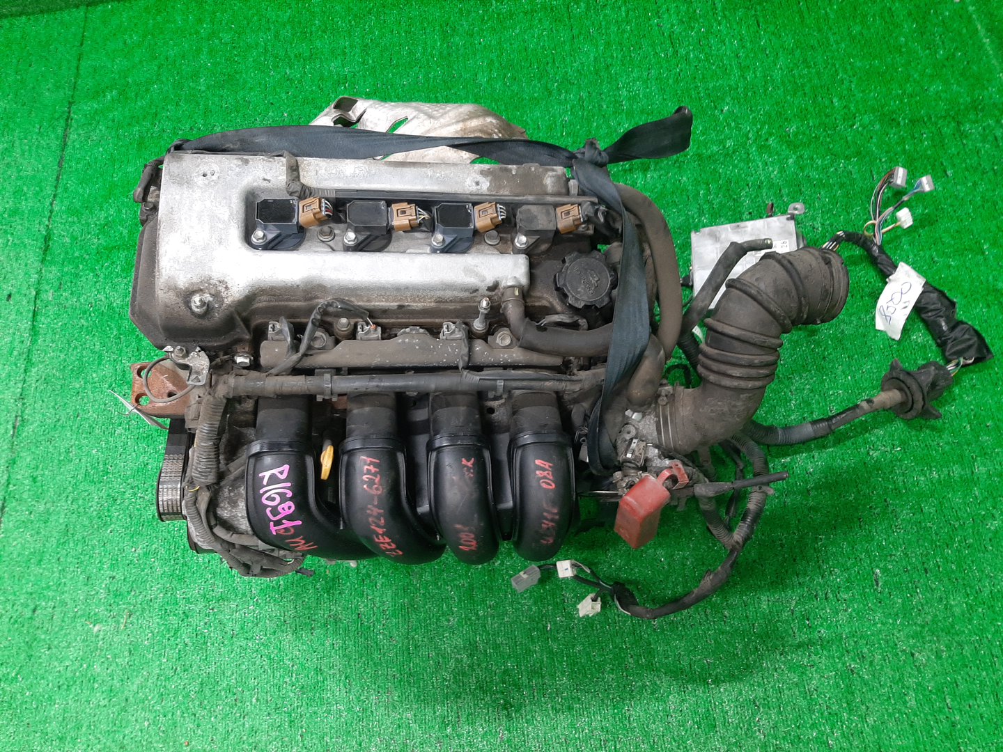 Двигатель TOYOTA COROLLA, PREMIO, COROLLA SPACIO, WISH, ALLION, COROLLA FIELDER, ALLEX, COROLLA RUNX, WILL VS ZZE124, ZZT245, ZZE124N, ZNE14G, ZZE124G, ZZE129 1ZZ-FE MEX 1 ракурс