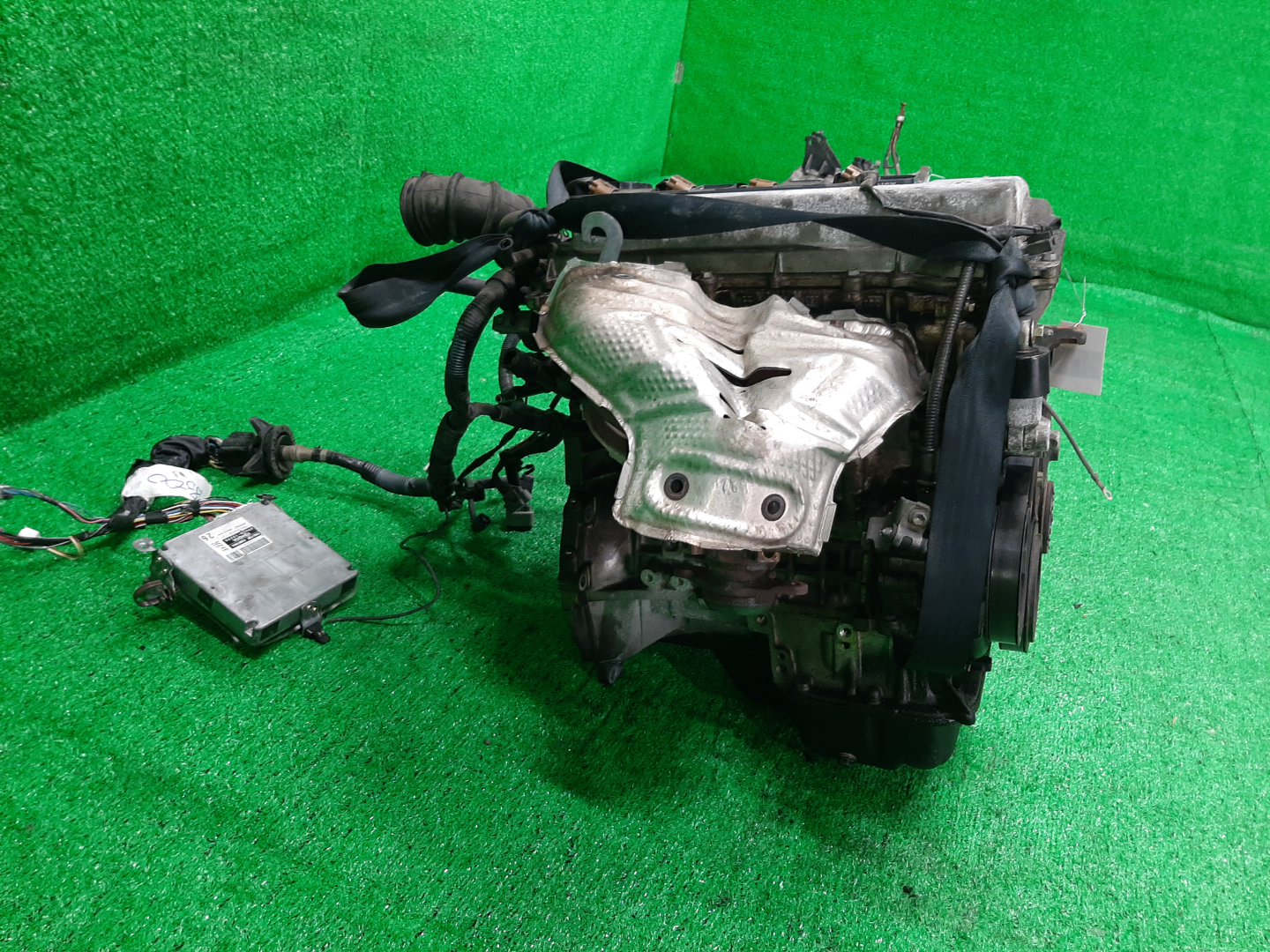 Двигатель TOYOTA COROLLA, PREMIO, COROLLA SPACIO, WISH, ALLION, COROLLA FIELDER, ALLEX, COROLLA RUNX, WILL VS ZZE124, ZZT245, ZZE124N, ZNE14G, ZZE124G, ZZE129 1ZZ-FE MEX 3 ракурс