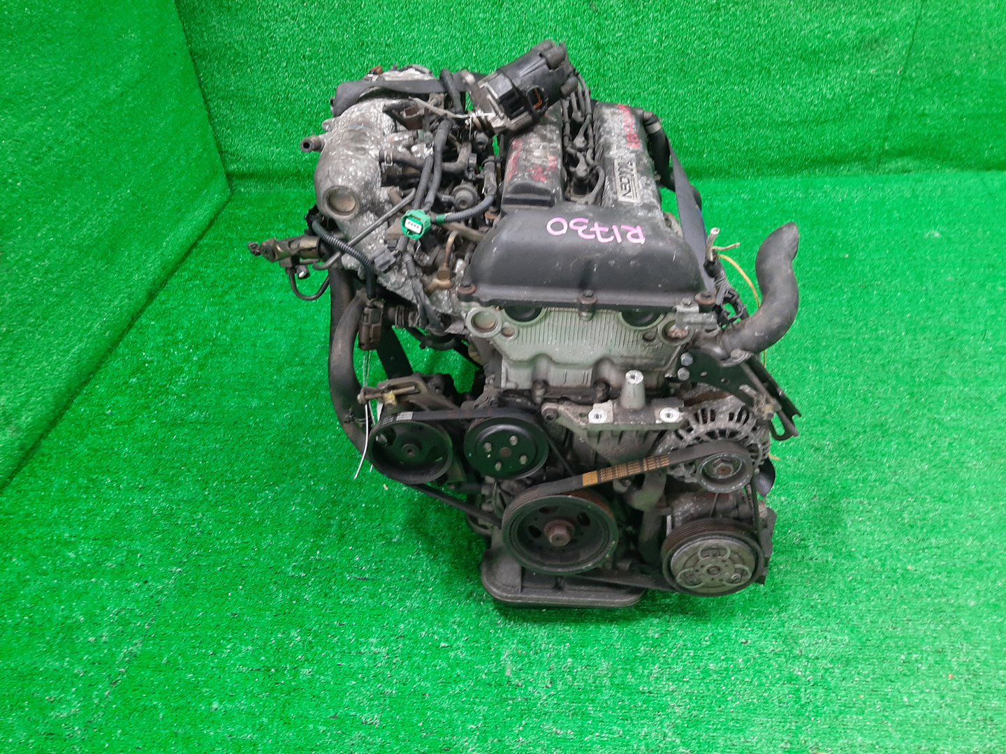 Двигатель NISSAN BLUEBIRD, PRIMERA, WINGROAD HU14, HP11, WHP11, WPY11 SR20VE 222143B 2 ракурс Двигатель NISSAN BLUEBIRD, PRIMERA, WINGROAD HU14, HP11, WHP11, WPY11 SR20VE 222143B 2 ракурс