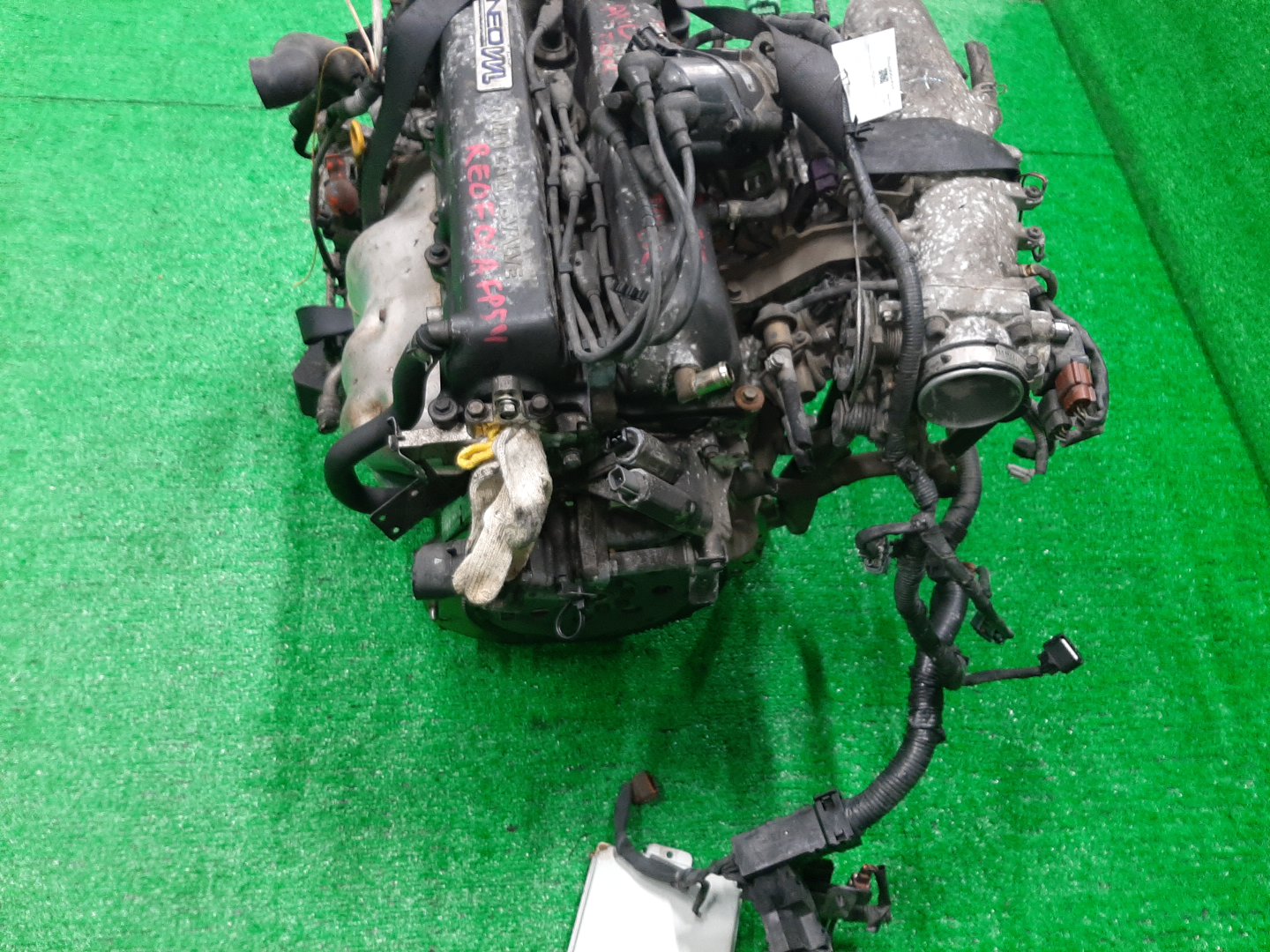 Двигатель NISSAN BLUEBIRD, PRIMERA, WINGROAD HU14, HP11, WHP11, WPY11 SR20VE 222143B 5 ракурс Двигатель NISSAN BLUEBIRD, PRIMERA, WINGROAD HU14, HP11, WHP11, WPY11 SR20VE 222143B 5 ракурс