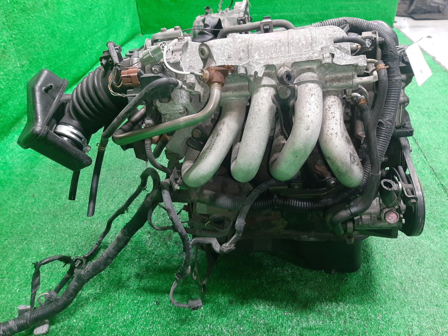 Двигатель NISSAN AVENIR, BLUEBIRD, EXPERT, PRIMERA, TINO, WINGROAD, ALMERA, BLUEBIRD SYLPHY W11, QU14, VW11, QP11, V10, WHY11, N16, G10, QG10 QG18DE MEXAH 3 ракурс