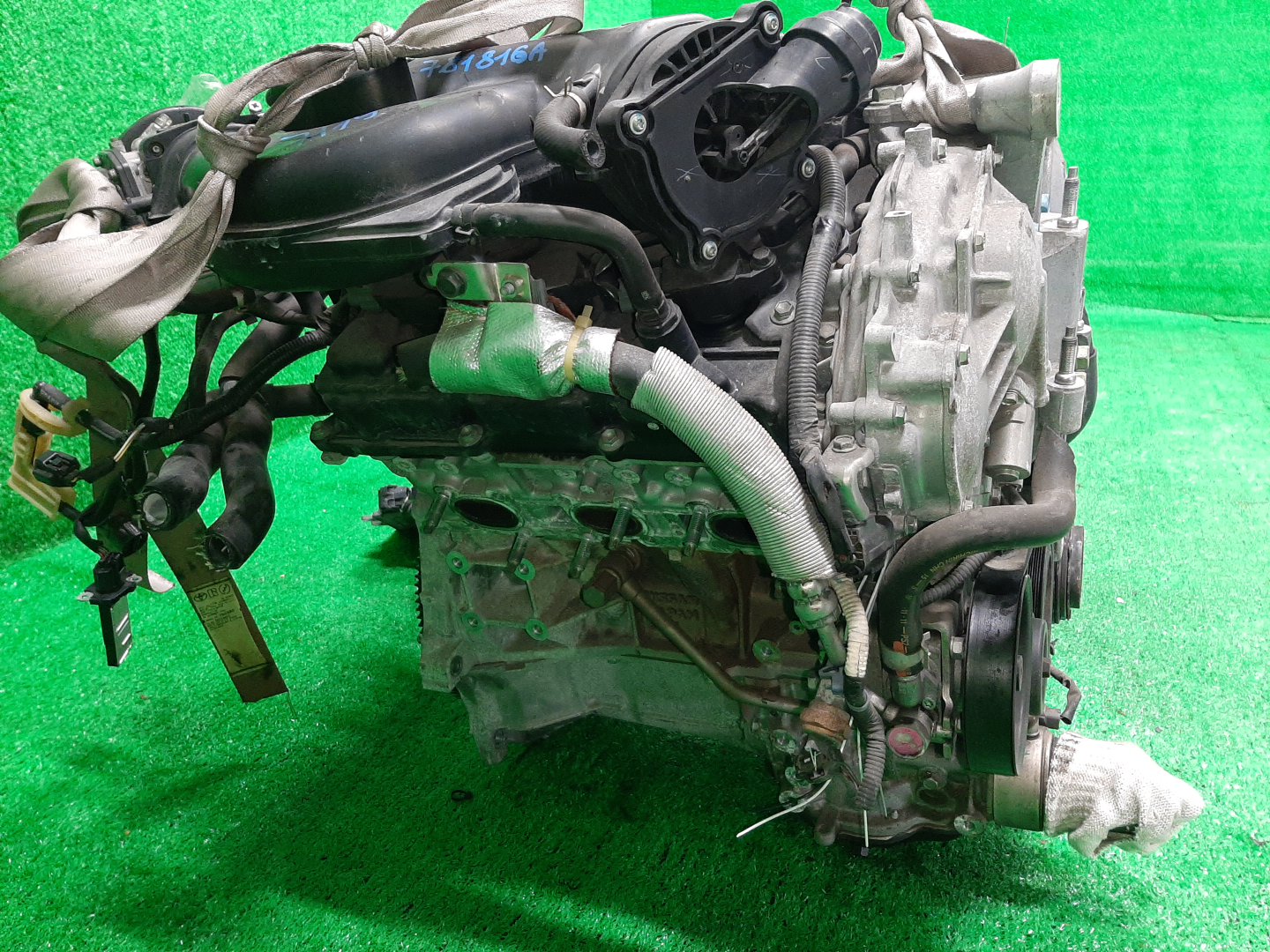 Двигатель NISSAN TEANA J32 VQ25DE 781816A 3 ракурс