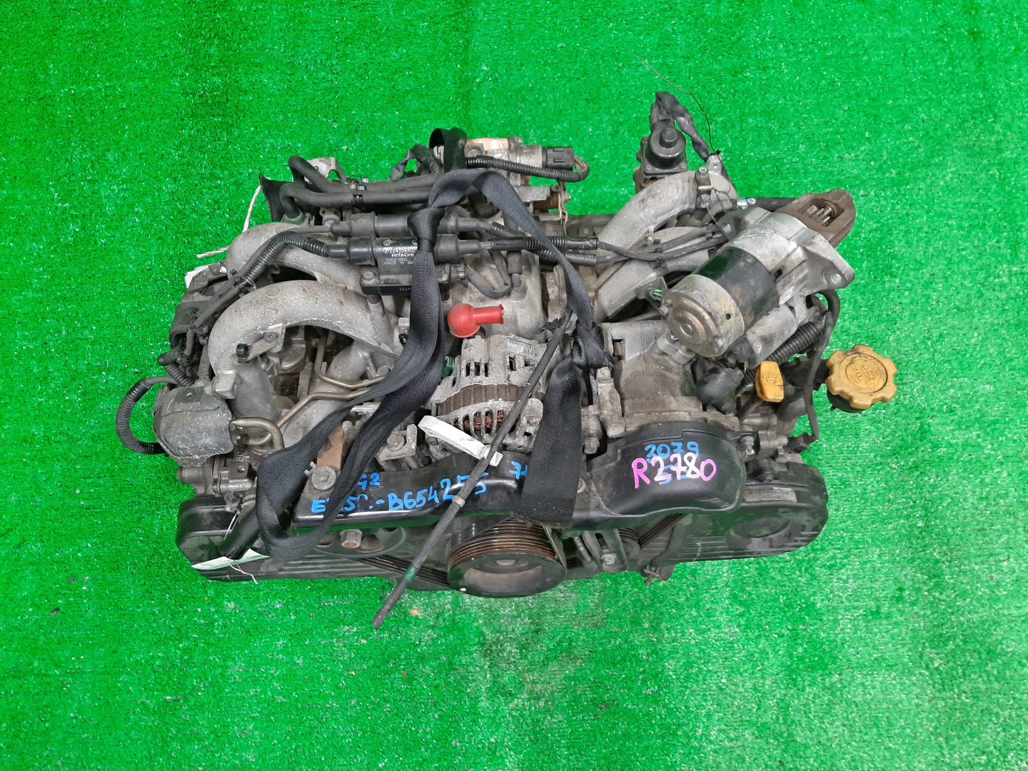 Двигатель SUBARU IMPREZA GG2, GG3, GD3, GD2 EJ152 B654255 1 ракурс