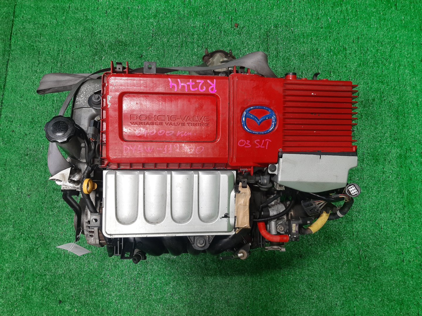 Двигатель MAZDA DEMIO, VERISA DY5W, DC5W ZY-VE MEX 1 ракурс