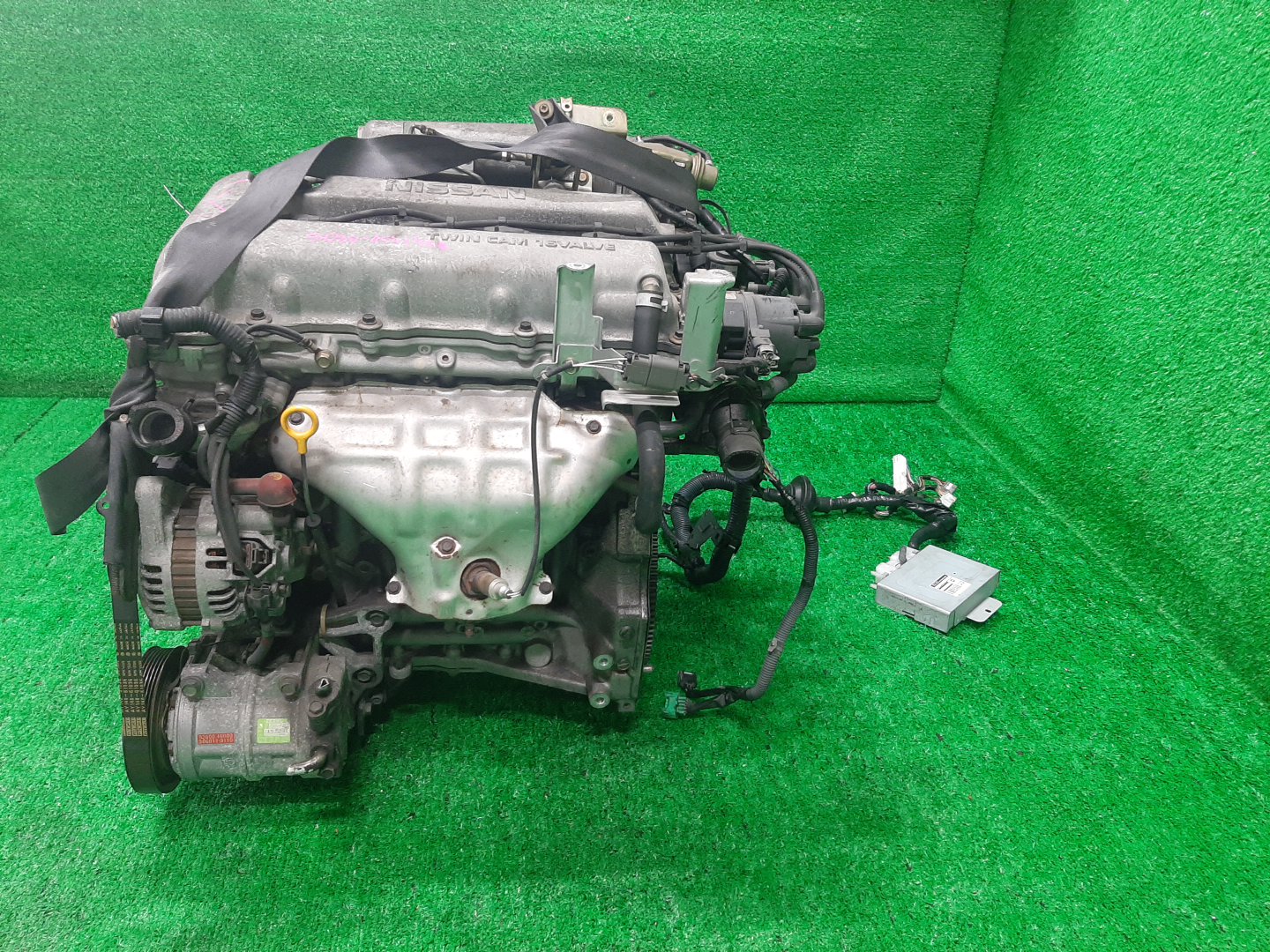 Двигатель NISSAN SERENA PC24 SR20DE 454145B 4 ракурс Двигатель NISSAN SERENA PC24 SR20DE 454145B 4 ракурс