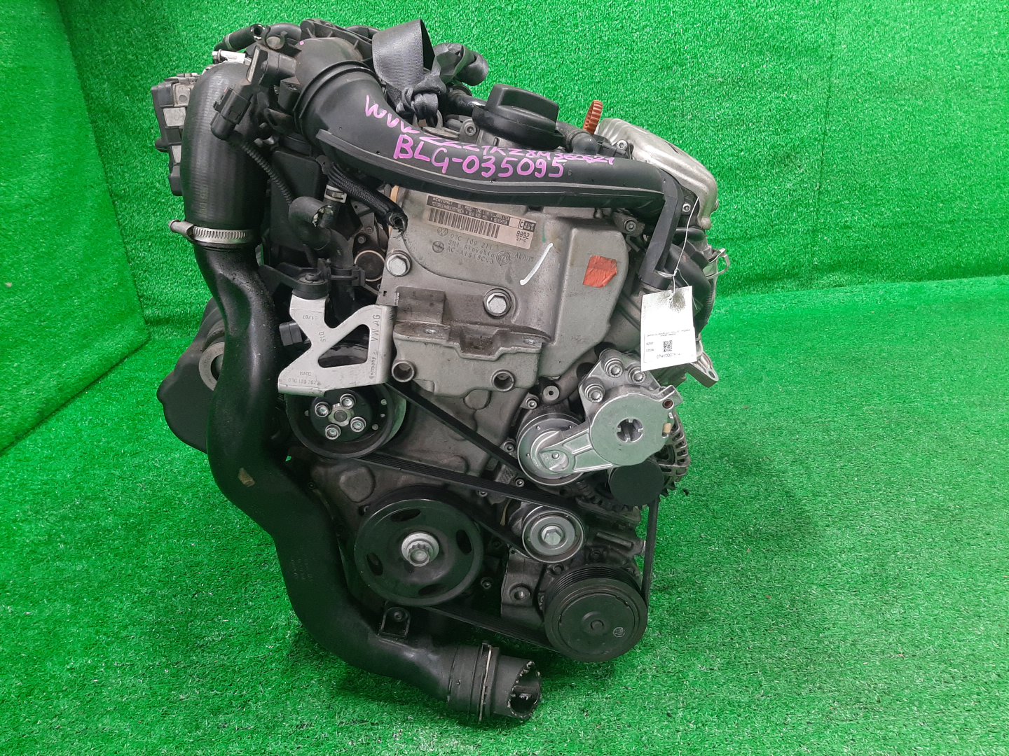 Двигатель VOLKSWAGEN TOURAN, GOLF V, GOLF, JETTA 1T1, 1T2, 1T3, 1K1, MK5, 1K5 BLG 035095 2 ракурс