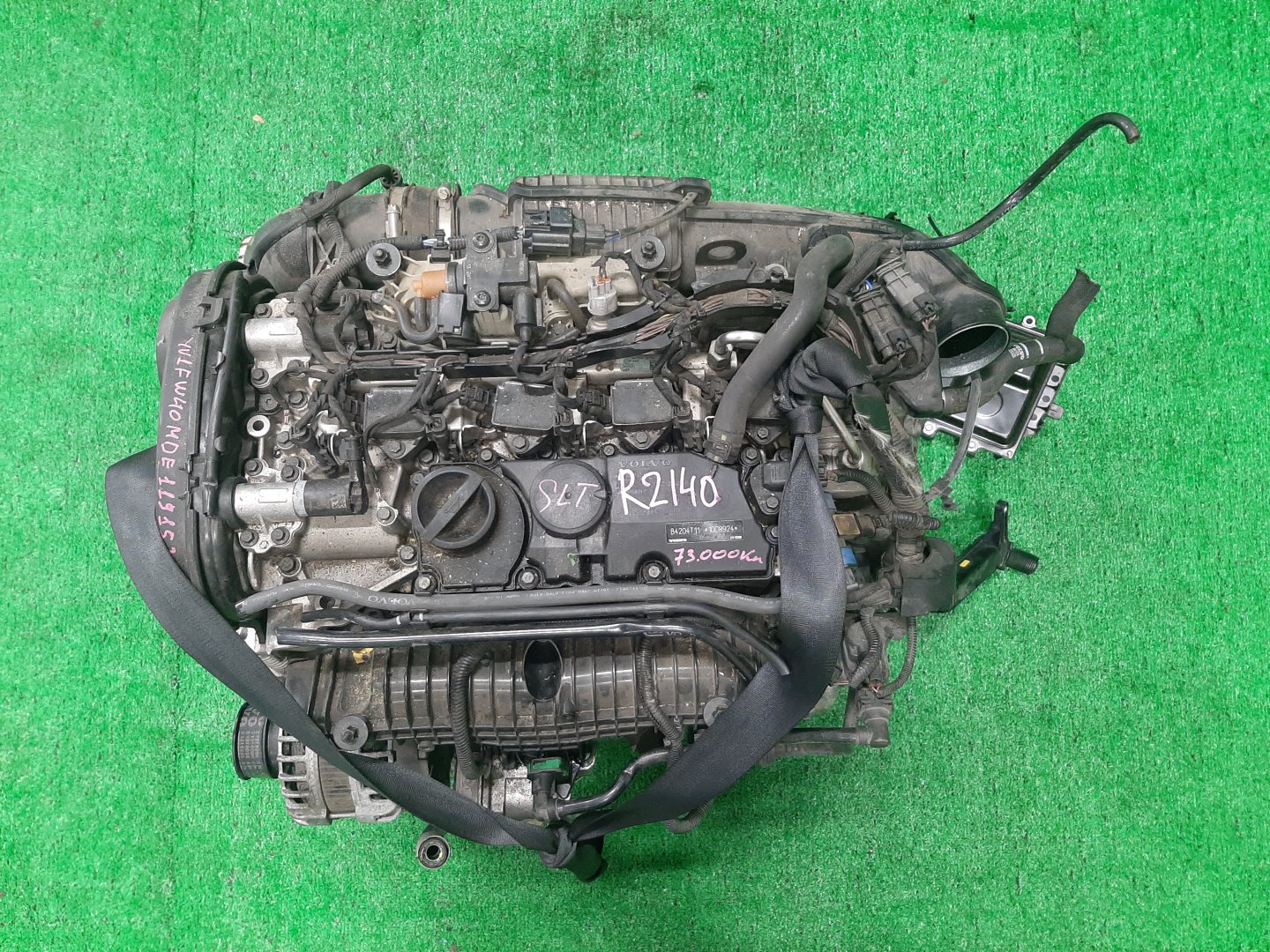 Двигатель  VOLVO V60, S60, V40, XC70, V70, XC60, S80 FW, FB420, FS40, MV, BZ, BW40, DZ40, AS B4204T11 ,1008924 1 ракурс