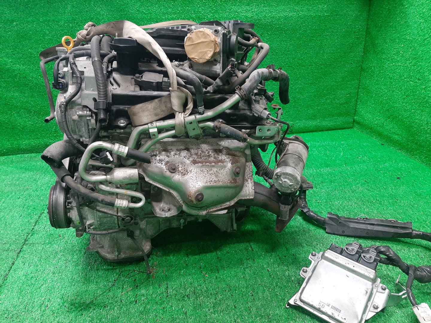 Двигатель NISSAN SKYLINE PV36 VQ35HR 538436C 4 ракурс