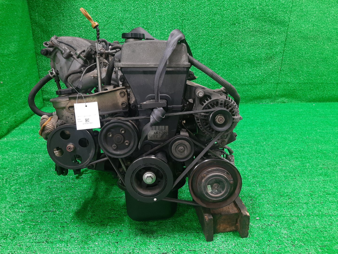 Двигатель TOYOTA SPRINTER CARIB, CERES, COROLLA, COROLLA LEVIN, SPRINTER MARINO, COROLLA SPACIO, SPRINTER, SPRINTER TRUENO AE111G, AE101, AE111, AE111N 4A-FE TPAM 2 ракурс