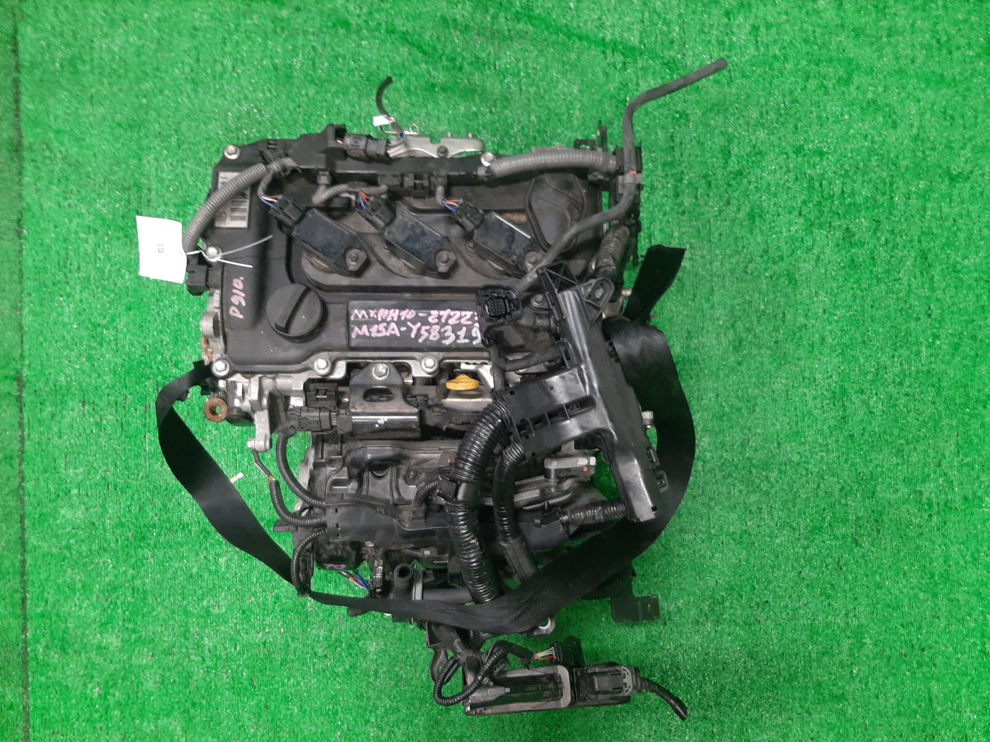 Двигатель TOYOTA YARIS MXPH10 M15A-FXE Y583190 1 ракурс