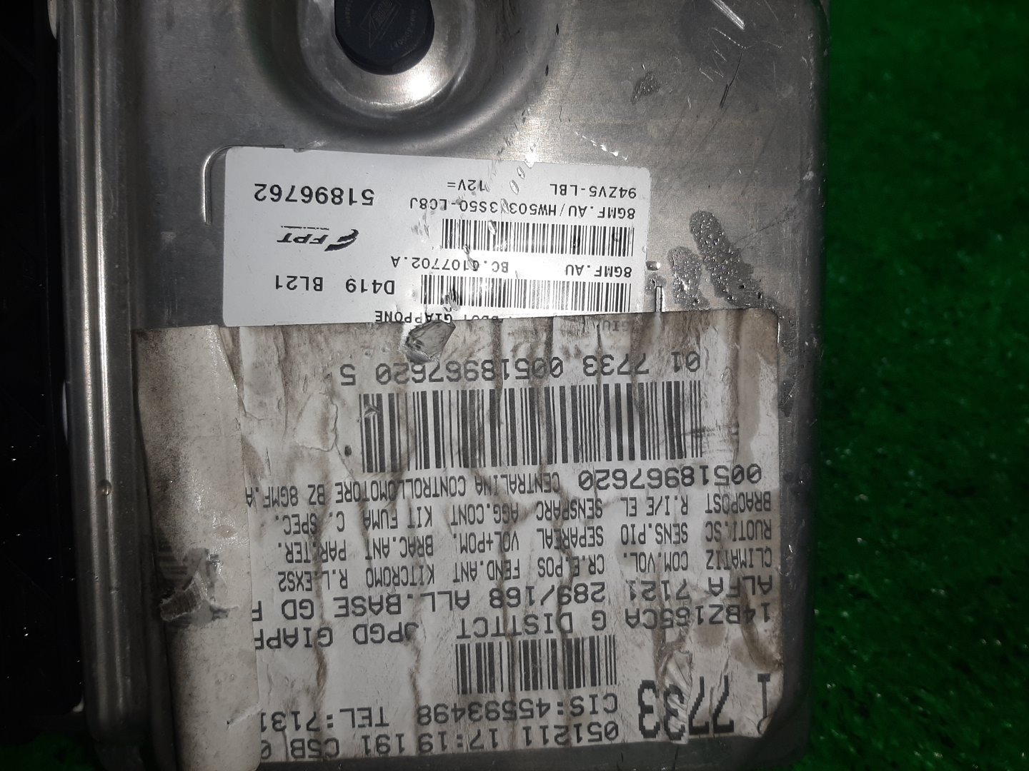 Двигатель ALFA ROMEO MITO, GIULIETTA 955, 940 940A2000 1706946 5 ракурс