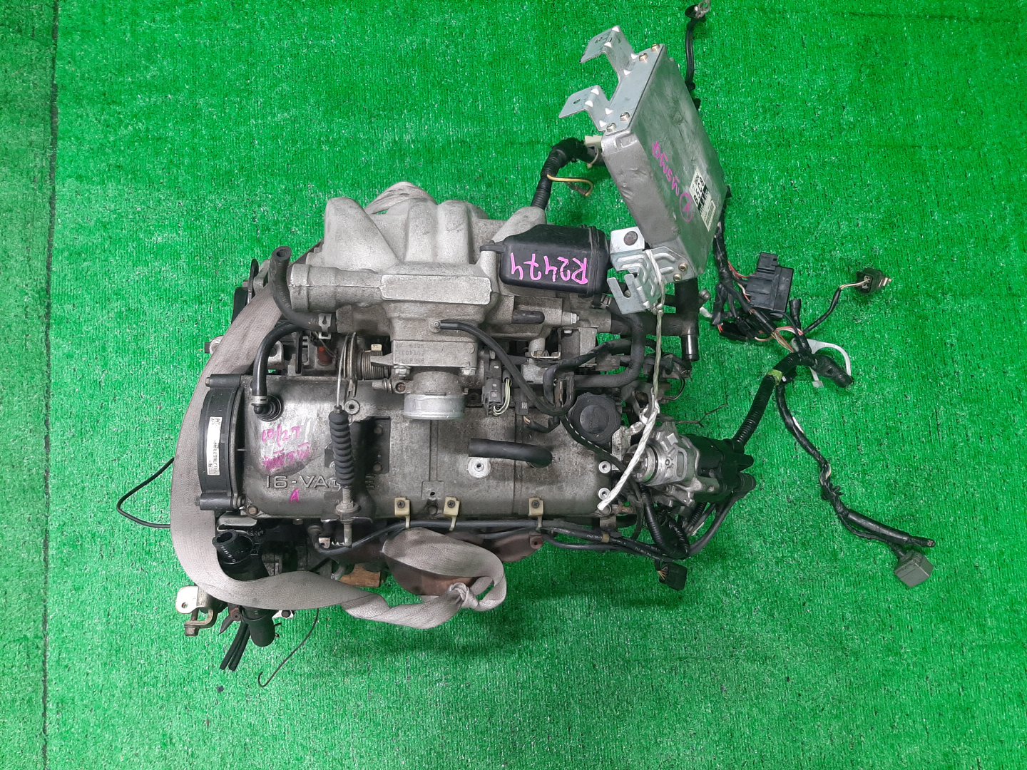 Двигатель MAZDA FESTIVA, DEMIO D25PF, DW5WF, DW5W B5, B5E, B5ME 1MOD 1 ракурс