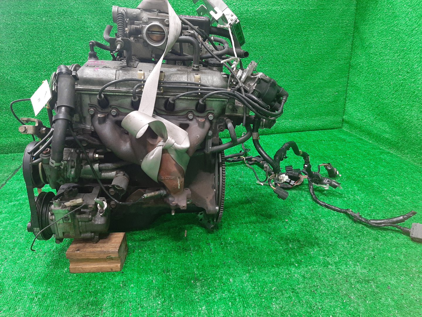 Двигатель MAZDA FESTIVA, DEMIO D25PF, DW5WF, DW5W B5, B5E, B5ME 1MOD 4 ракурс