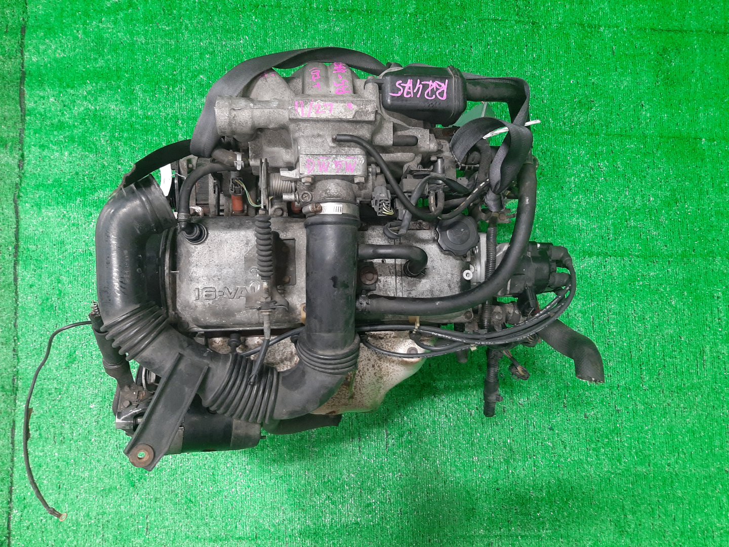 Двигатель MAZDA FESTIVA, DEMIO D25PF, DW5WF, DW5W B5, B5E, B5ME 1MOD 1 ракурс