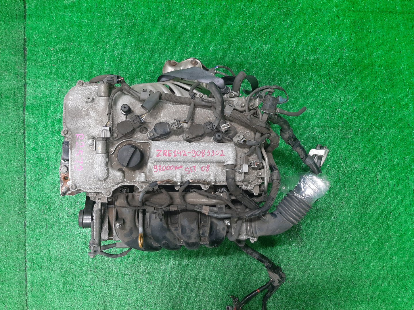 Двигатель TOYOTA IST, PREMIO, ALLION, COROLLA FIELDER, AURIS, COROLLA RUMION, COROLLA  AXIO ZSP110, ZRT265, ZRT260, ZRE144G, ZRE142G, ZRE154N, ZRE152H, ZRE152, ZRE152N, ZRE142, ZRE144 2ZR-FE A273293 1 ракурс