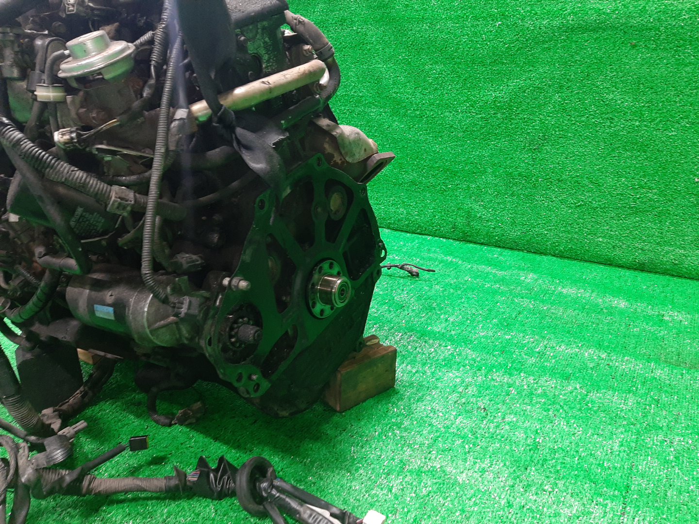 Двигатель TOYOTA HILUX SURF KZN130 1KZ-TE 0083716 5 ракурс