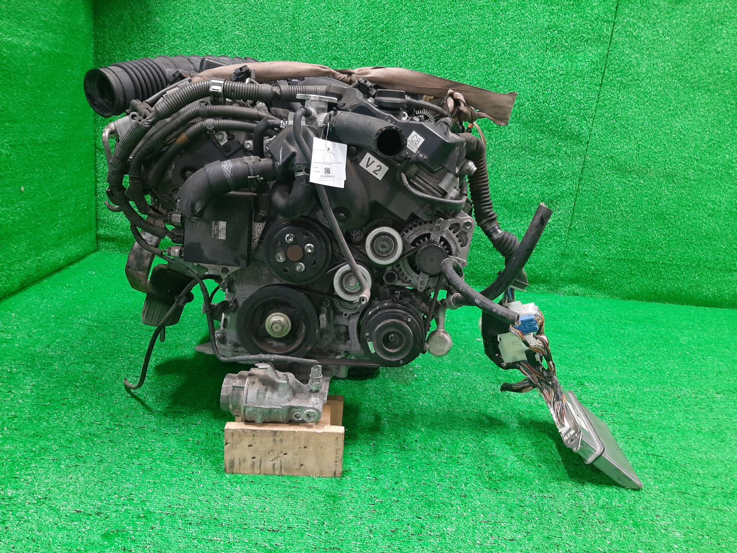 Двигатель TOYOTA CROWN, MARK X, IS250, IS250C GRS180, GRS200, GRX120, GRX130, GSE20 4GR-FSE 0293680 2 ракурс