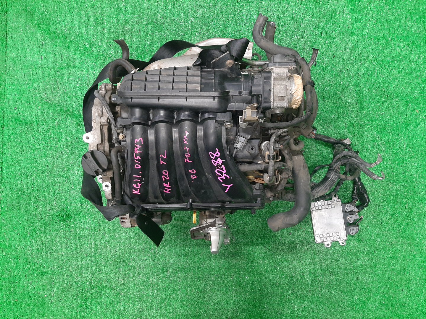 Двигатель NISSAN BLUEBIRD SYLPHY KG11 MR20DE 139339A 1 ракурс
