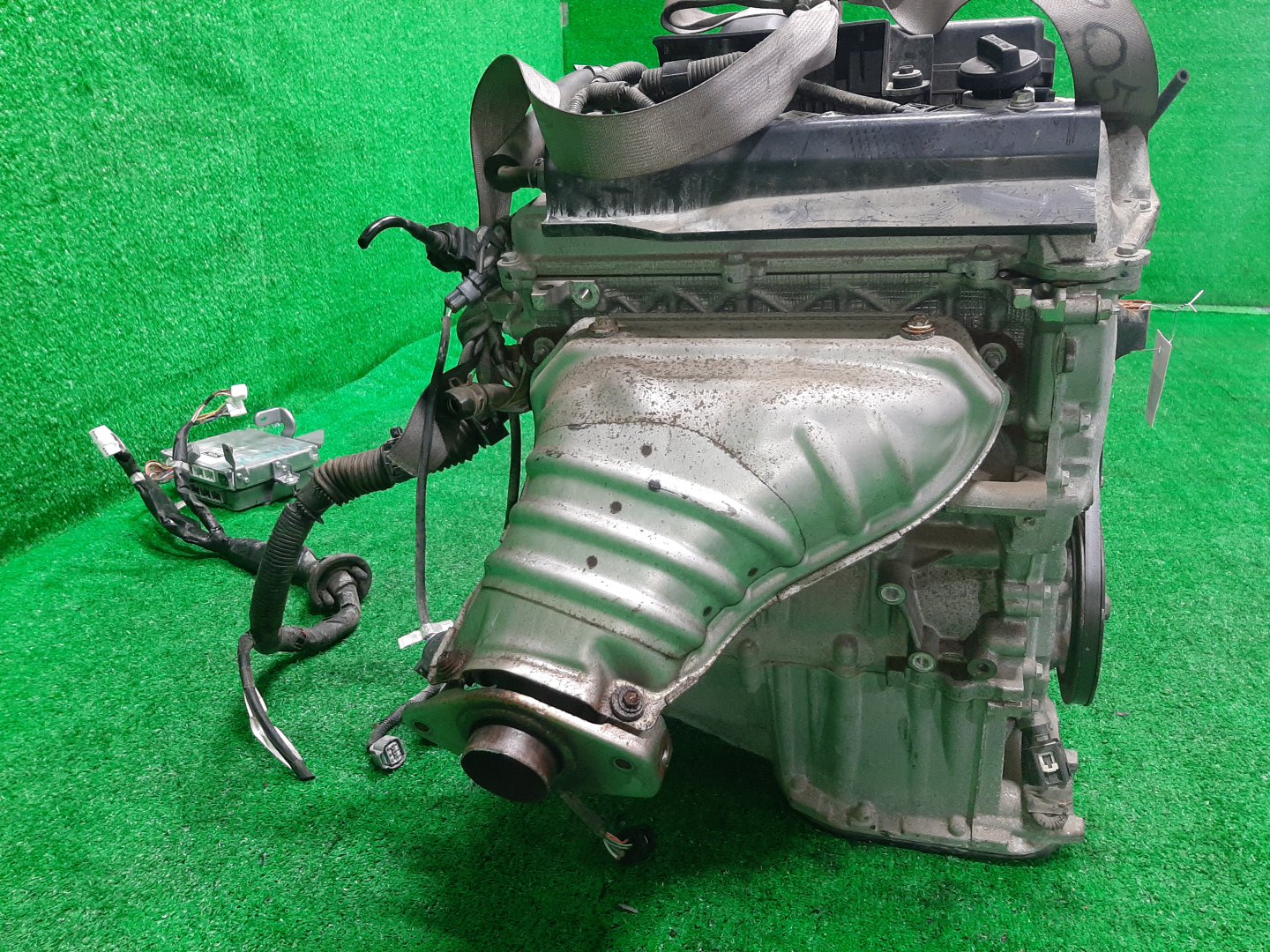Двигатель TOYOTA PRIUS NHW20 1NZ-FXE U101232 3 ракурс