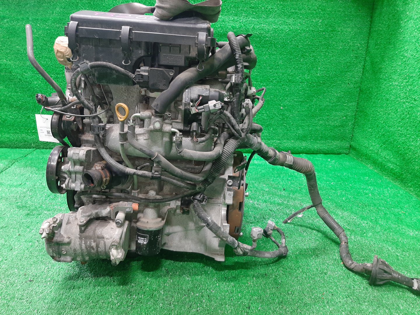 Двигатель TOYOTA PRIUS NHW20 1NZ-FXE U101232 4 ракурс