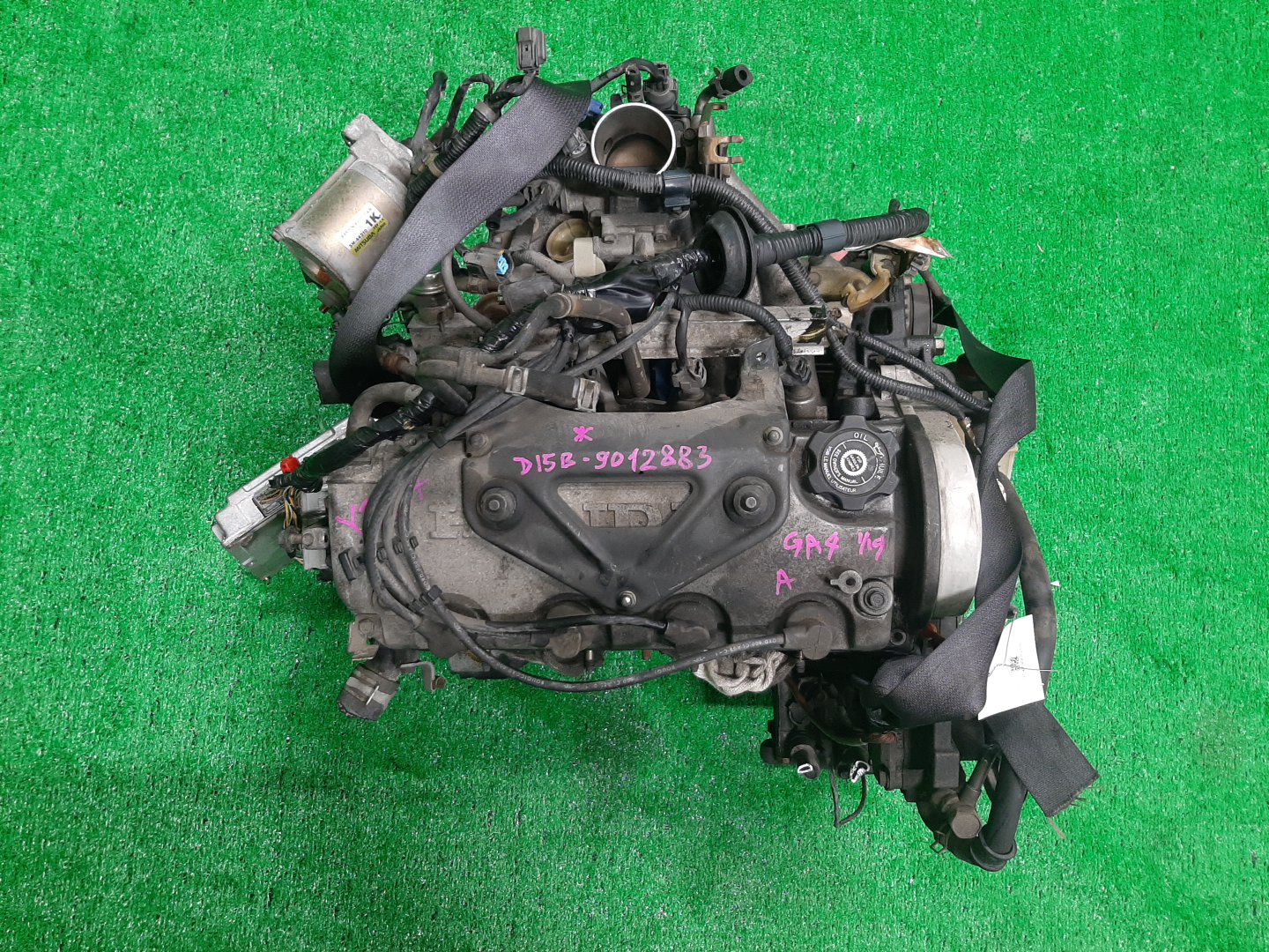 Двигатель HONDA CAPA GA4, GA6 D15B 9012883 1 ракурс