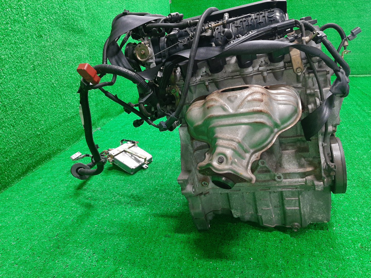 Двигатель HONDA FIT ARIA, FIT GD6, GD7, GD2, GD1 L13A I-DSI 3 ракурс