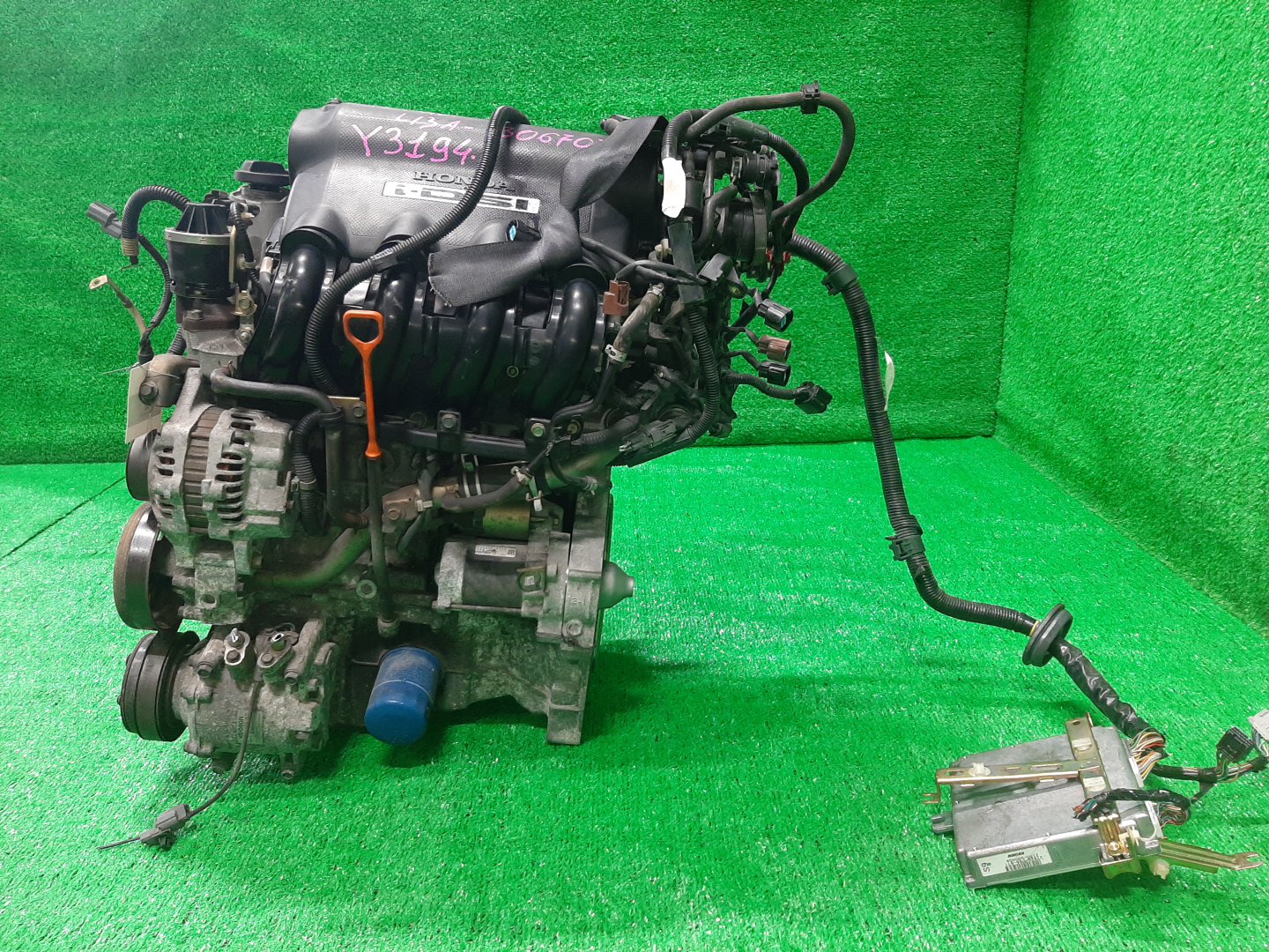 Двигатель HONDA FIT ARIA, FIT GD6, GD7, GD2, GD1 L13A I-DSI 4 ракурс