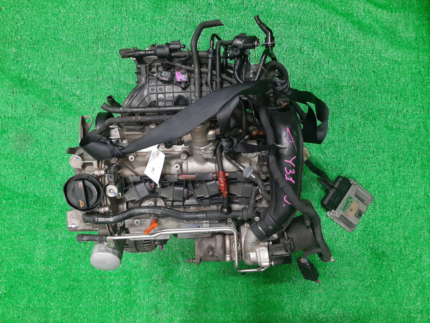 Двигатель VOLKSWAGEN GOLF, JETTA, GOLF PLUS, PASSAT, A1 1F, 5K1, MK6, MK5, 1K5, 1K1, A5, 1K2, 5M1, 3CCAX, 3C2, 3C, B6, 3C5, 362, 365, B7, 8X1 CAXA, CAX 644625 1 ракурс