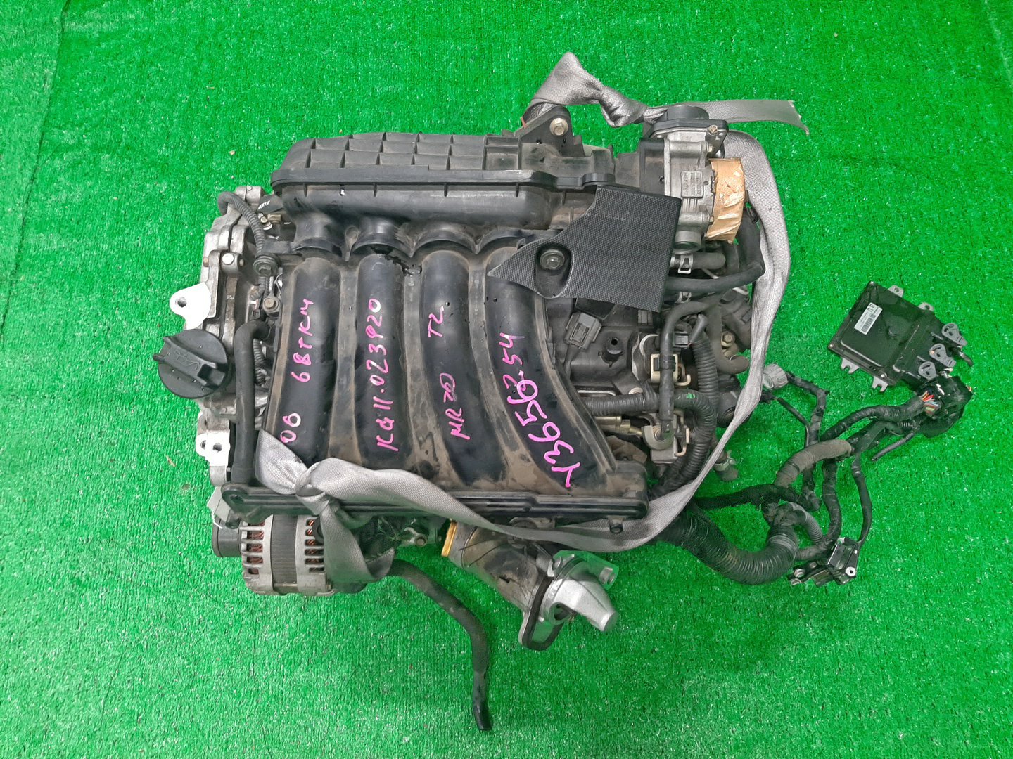 Двигатель NISSAN BLUEBIRD SYLPHY KG11 MR20DE 173031A 1 ракурс