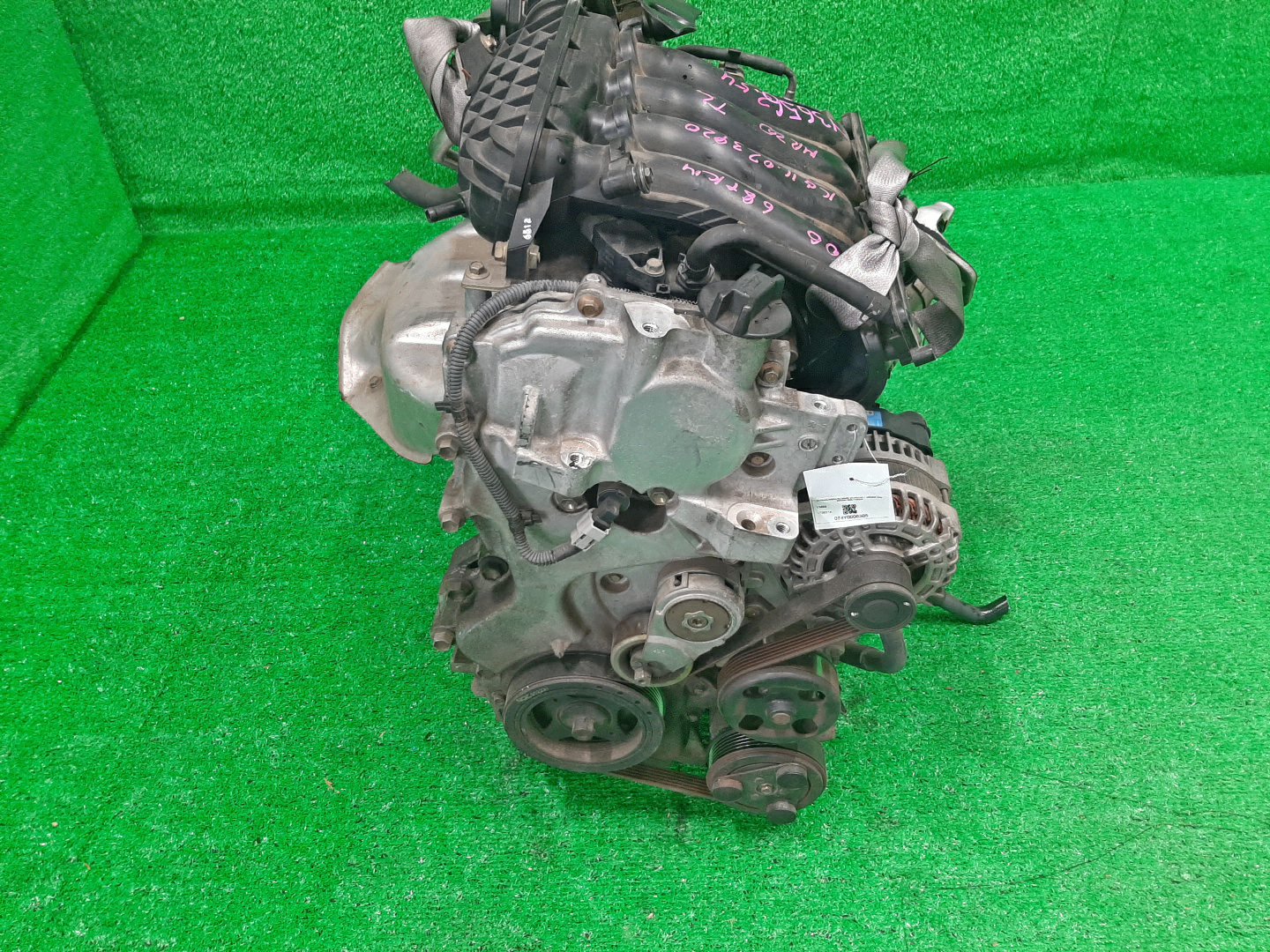 Двигатель NISSAN BLUEBIRD SYLPHY KG11 MR20DE 173031A 2 ракурс