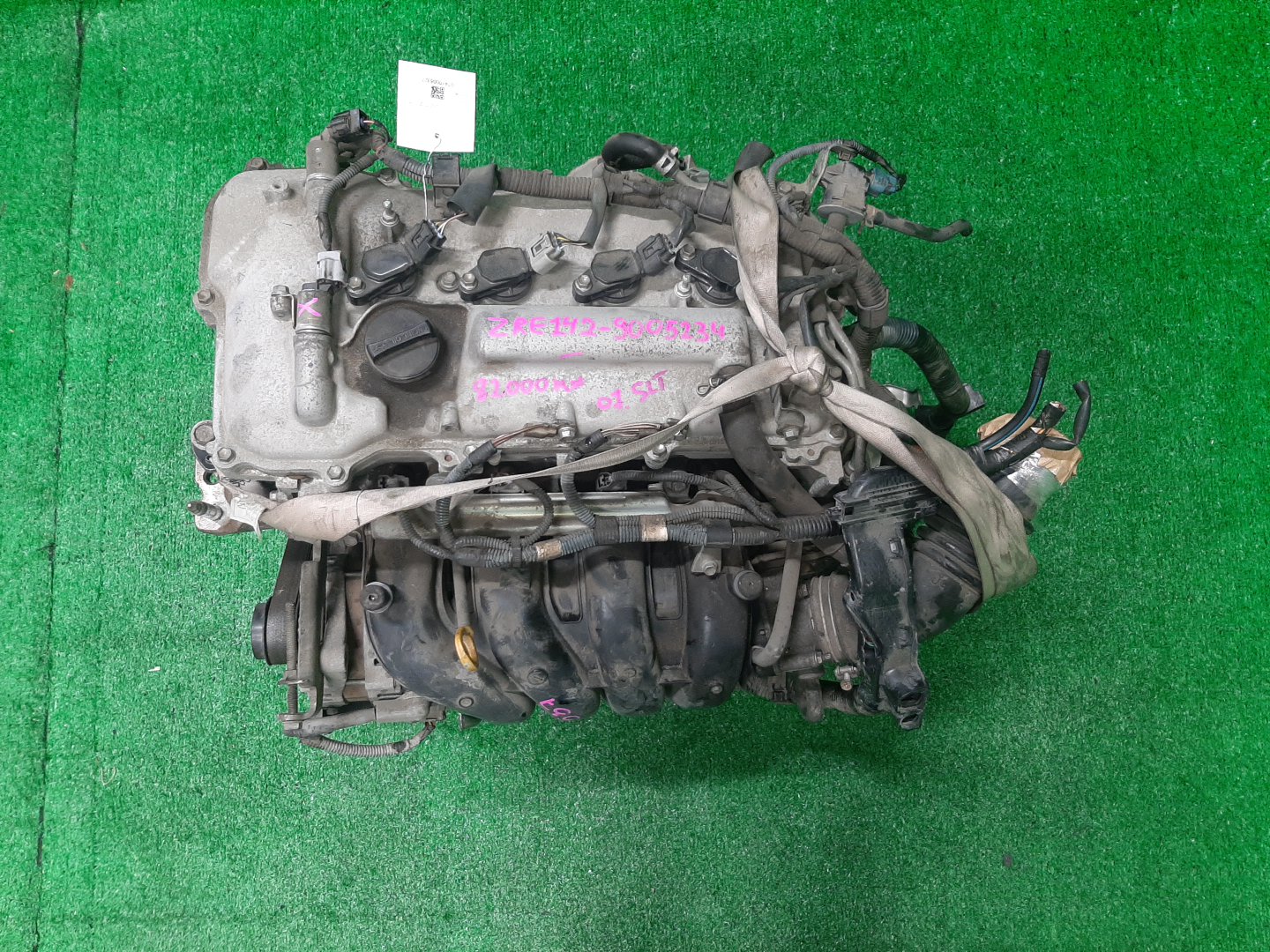 Двигатель TOYOTA IST, PREMIO, ALLION, COROLLA FIELDER, AURIS, COROLLA RUMION, COROLLA  AXIO ZSP110, ZRT265, ZRT260, ZRE144G, ZRE142G, ZRE154N, ZRE152H, ZRE152, ZRE152N, ZRE142, ZRE144 2ZR-FE 0031796 1 ракурс