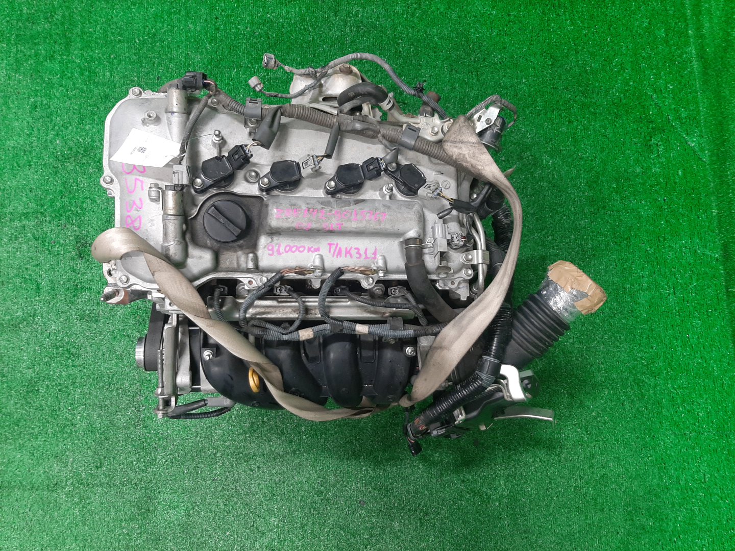 Двигатель TOYOTA IST, PREMIO, ALLION, COROLLA FIELDER, AURIS, COROLLA RUMION, COROLLA  AXIO ZSP110, ZRT265, ZRT260, ZRE144G, ZRE142G, ZRE154N, ZRE152H, ZRE152, ZRE152N, ZRE142, ZRE144 2ZR-FE A056786 1 ракурс