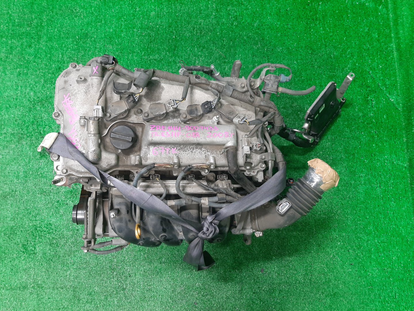 Двигатель TOYOTA IST, PREMIO, ALLION, COROLLA FIELDER, AURIS, COROLLA RUMION, COROLLA  AXIO ZSP110, ZRT265, ZRT260, ZRE144G, ZRE142G, ZRE154N, ZRE152H, ZRE152, ZRE152N, ZRE142, ZRE144 2ZR-FE A299590 1 ракурс