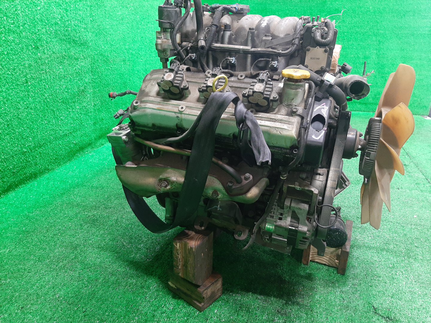 Двигатель ISUZU WIZARD, MU UES25FW 6VD1 988455 3 ракурс