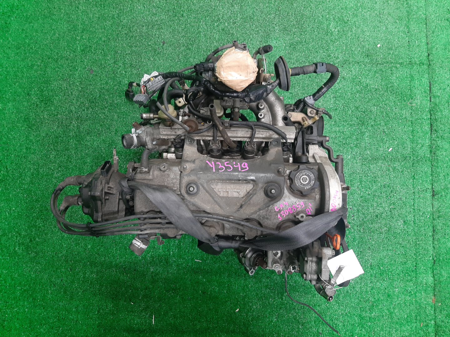 Двигатель HONDA CAPA GA4, GA6 D15B 9109675 1 ракурс