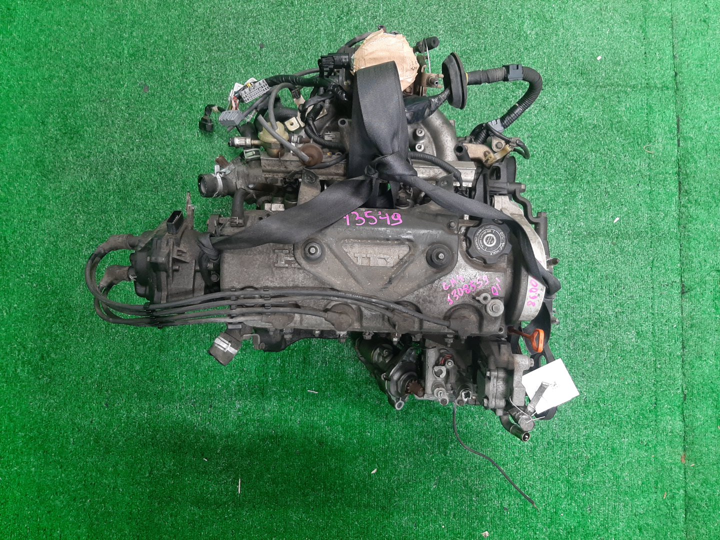 Двигатель HONDA CAPA GA4, GA6 D15B 9109675 4 ракурс