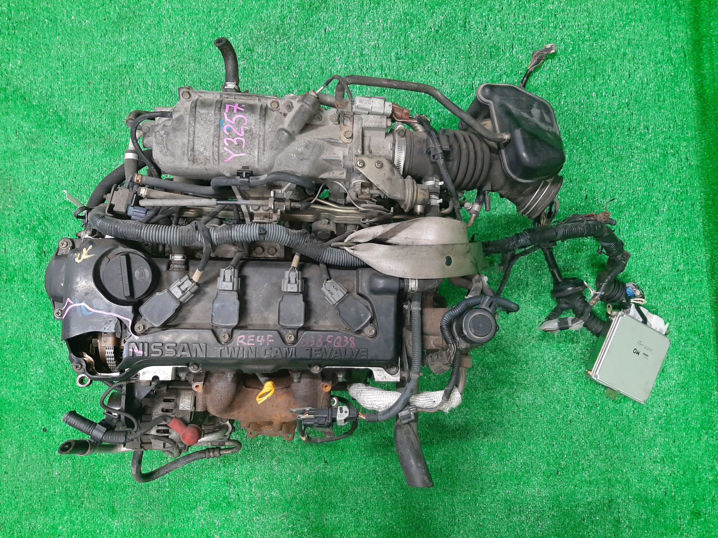 Двигатель NISSAN AVENIR, BLUEBIRD, EXPERT, PRIMERA, TINO, WINGROAD, ALMERA, BLUEBIRD SYLPHY W11, QU14, VW11, QP11, V10, WHY11, N16, G10, QG10 QG18DE MEXAH 1 ракурс
