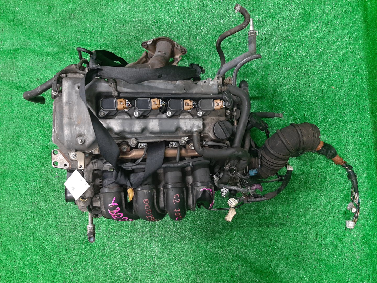 Двигатель TOYOTA VOLTZ ZZE136 1ZZ-FE MEX 1 ракурс
