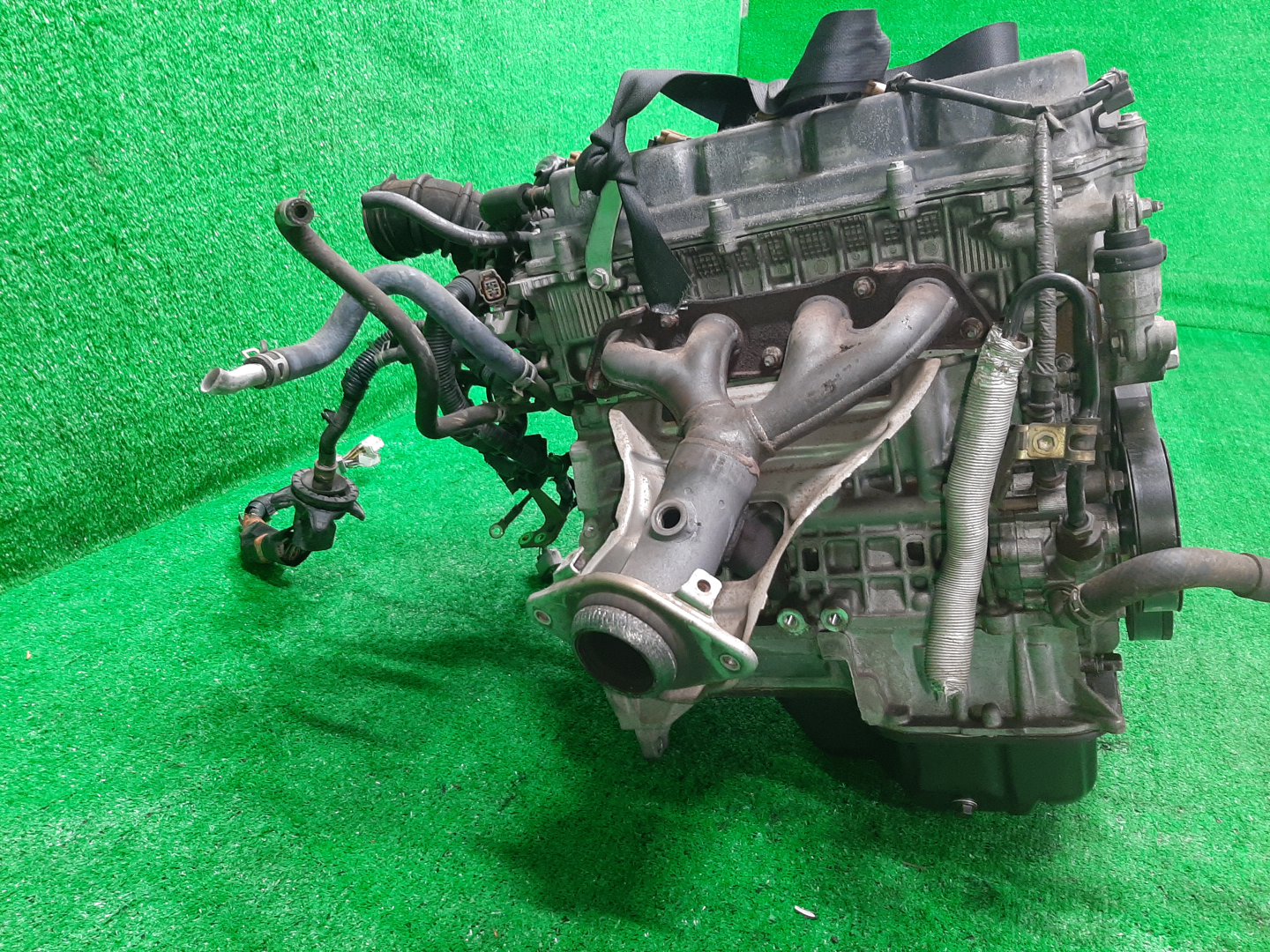 Двигатель TOYOTA VOLTZ ZZE136 1ZZ-FE MEX 3 ракурс