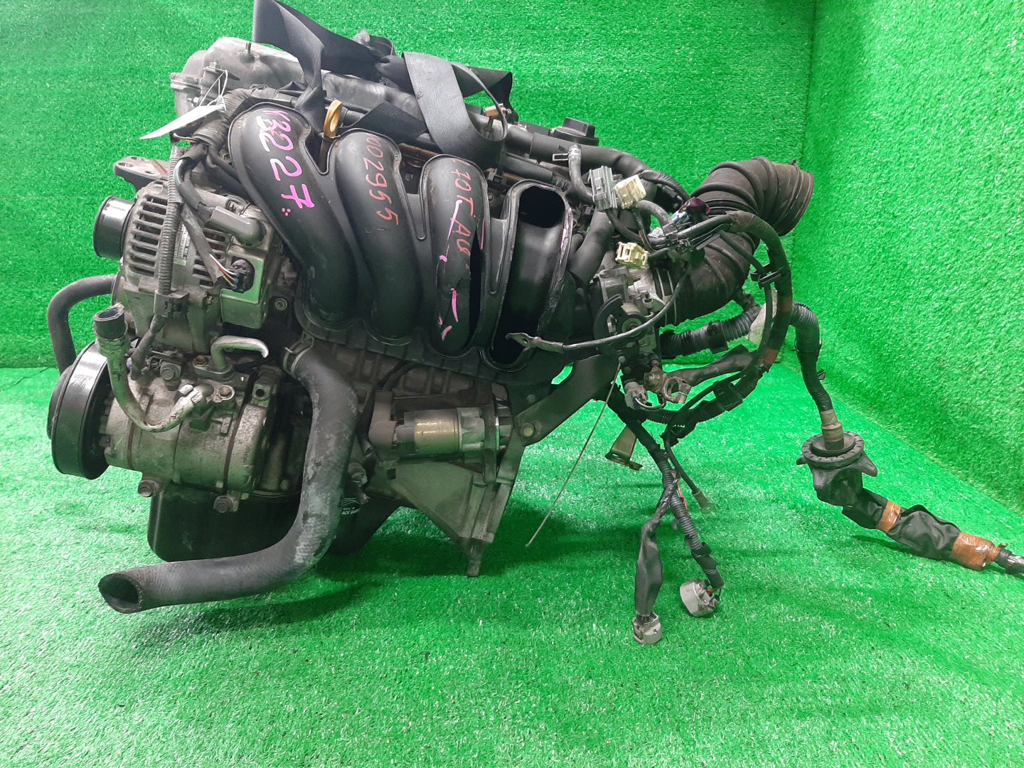 Двигатель TOYOTA VOLTZ ZZE136 1ZZ-FE MEX 4 ракурс