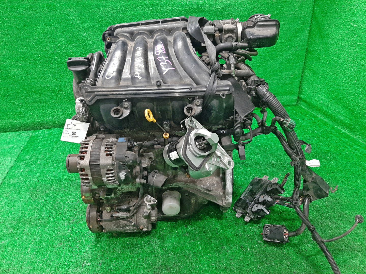 Двигатель NISSAN SERENA NC25 MR20DE 195061A 3 ракурс