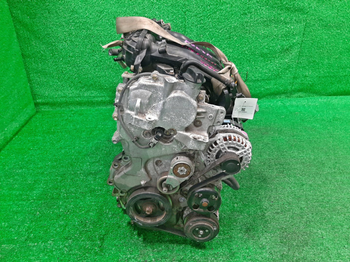 Двигатель NISSAN LAFESTA NB30 MR20DE 045760A 4 ракурс