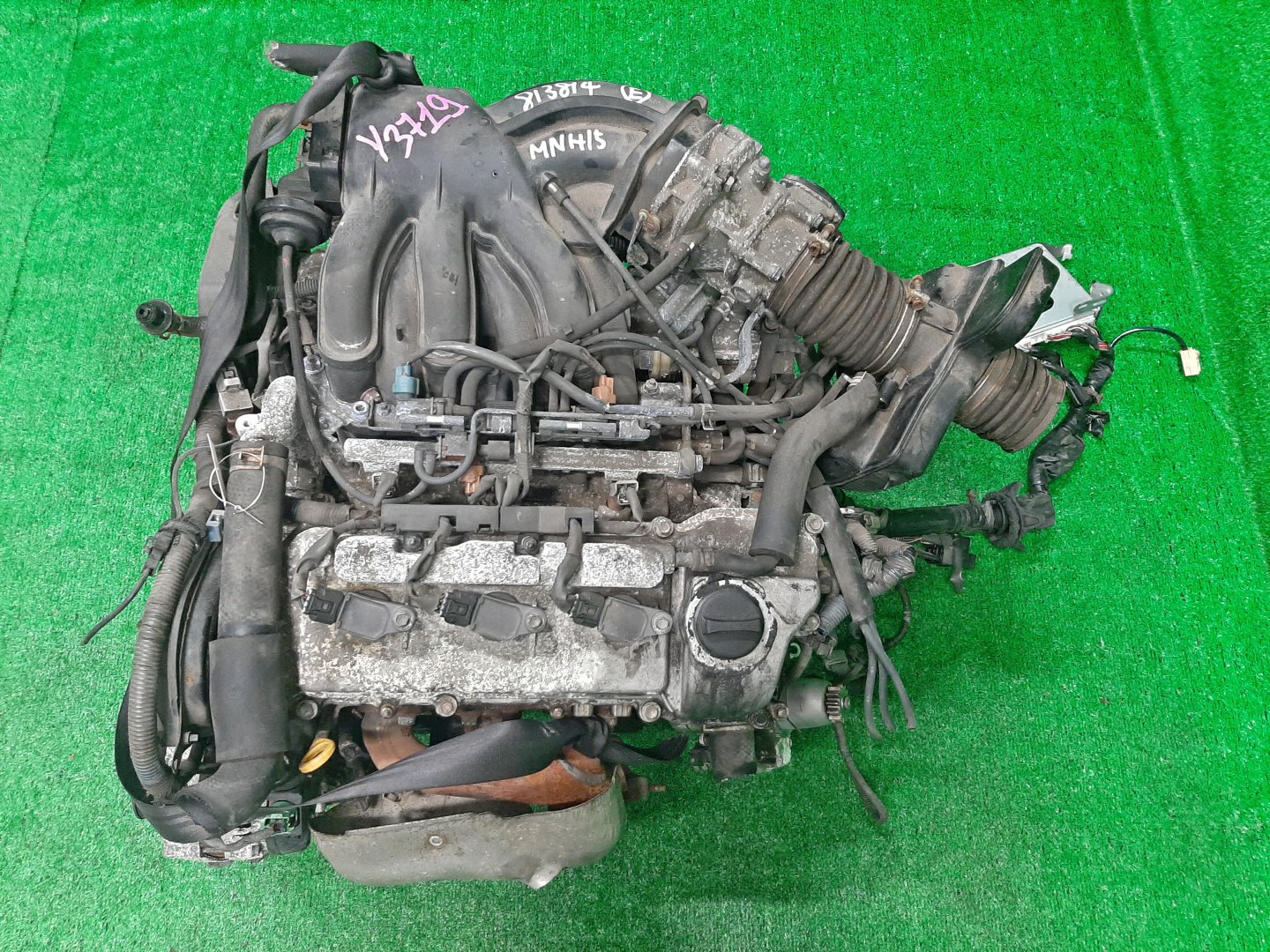 Двигатель TOYOTA ALPHARD MNH15W 1MZ-FE 2MOD 1 ракурс Двигатель TOYOTA ALPHARD MNH15W 1MZ-FE 2MOD 1 ракурс