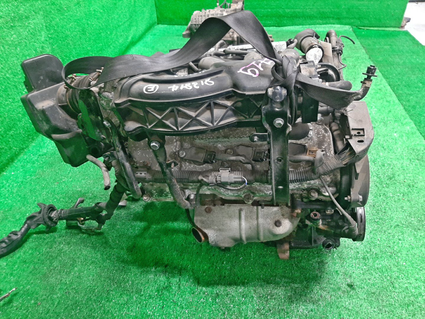 Двигатель TOYOTA ALPHARD MNH15W 1MZ-FE 2MOD 4 ракурс Двигатель TOYOTA ALPHARD MNH15W 1MZ-FE 2MOD 4 ракурс